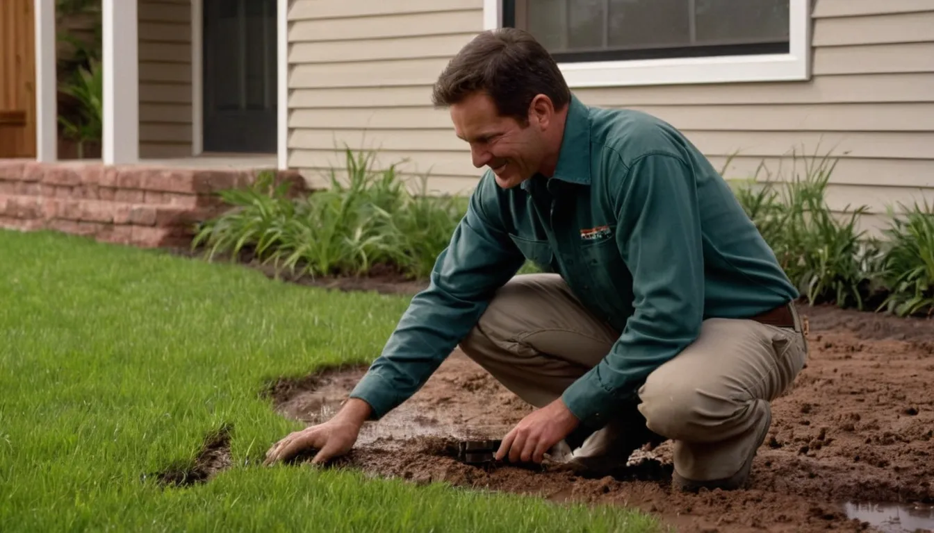 A local provider inspecting a home foundation for termite activity in Lancaster